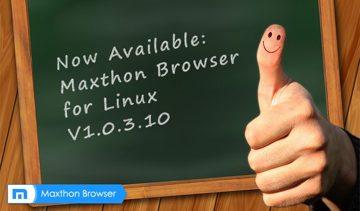 Maxthon Cloud Browser for Linux V1.0.3.10 Officially is Released!