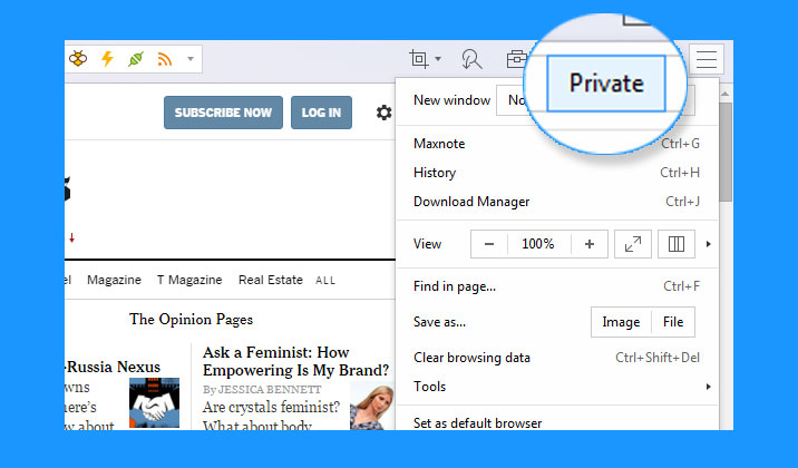 Understanding Private Browsing Mode - Maxthon | Privacy Private Browser