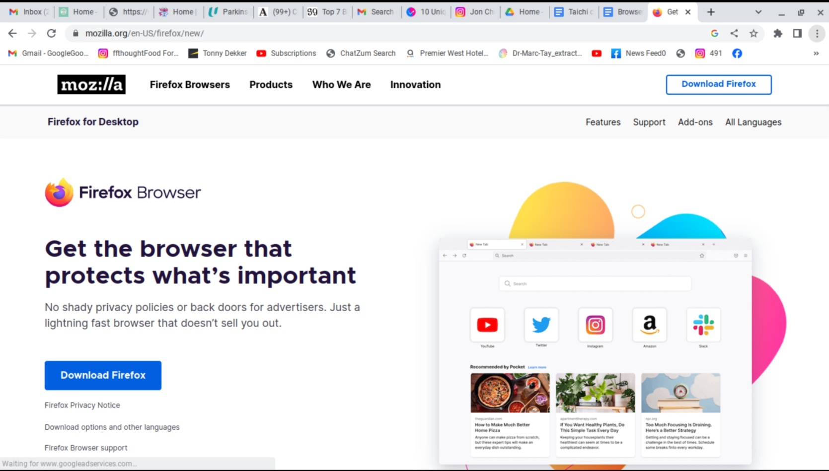 Mozilla firefox online browser