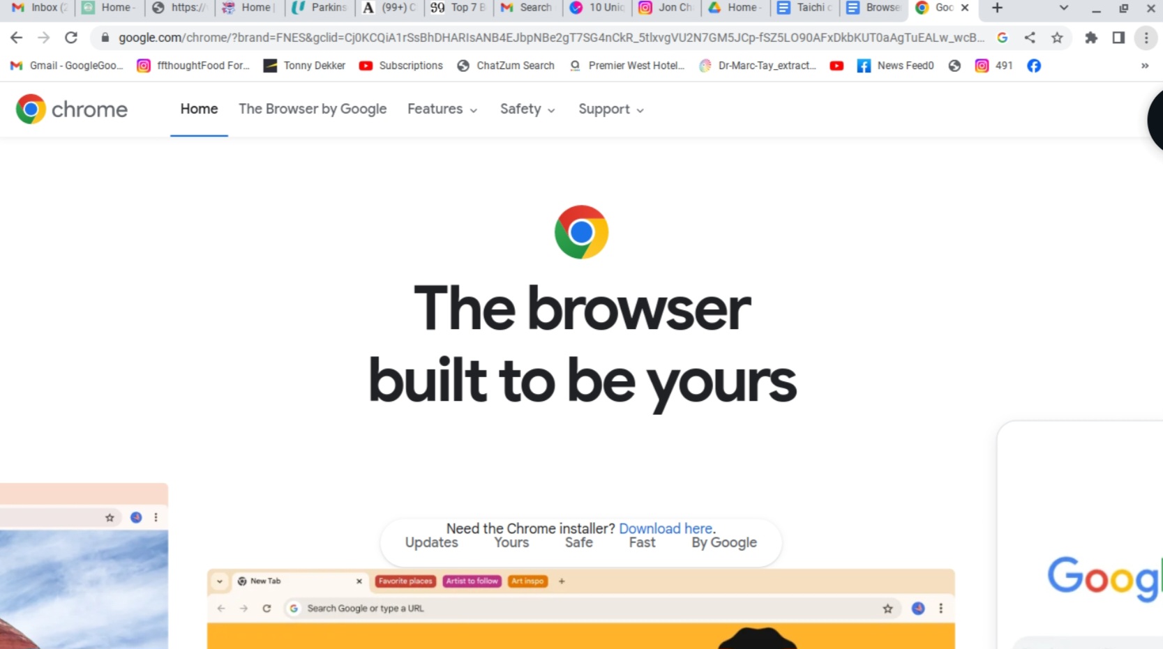 Google chrome online browser 