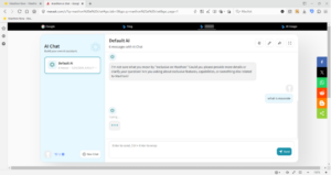 ai chat function on maxthon browser