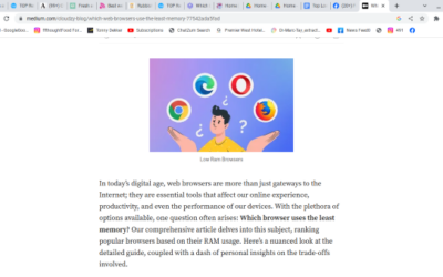 Top Low-Memory Browsers for Cloud Servers