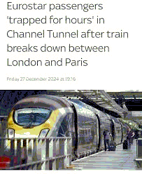 Eurostar Channel Tunnel Disruption