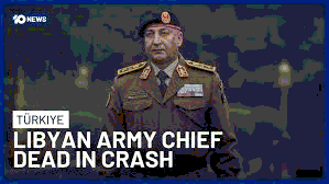 Libya Army Chief Jet Crash