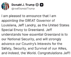 Renewed American Annexation Claims over Greenland