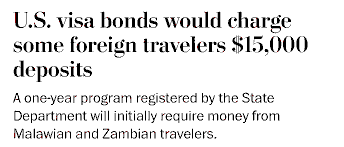 Understanding the US Visa Bond Policy