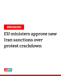 EU Ministers Approve New Iran Sanctions After Tehran’s Crackdown on Protests