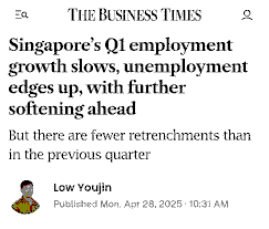 Singapore’s Labour Market Trends in 2025 and Q1 2026