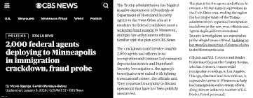 Trump Administration’s Immigration Crackdown in Minnesota