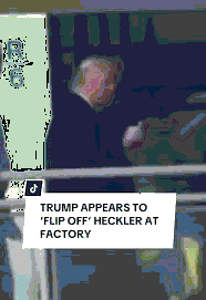 Donald Trump’s Reaction to a Political Heckler Amid Ethical and Legal Scrutiny