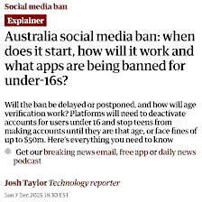 The Australian Social Media Ban for Under-16s: Snapchat’s Response