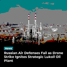 Drone Attack on a Plant in Russia’s Volgograd Region